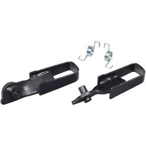 AlveyTech Footrest Pegs with Springs for Monster Moto/Mega Moto & Motovox Mini Bikes (Set of 2)