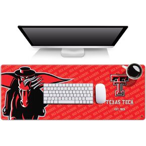 YouTheFan NCAA Texas Tech Red Raiders Logo Series Desk Pad SMU
