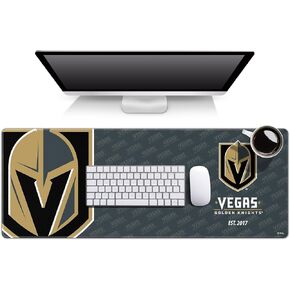 YouTheFan NHL Vegas Golden Knights Logo Series Desk Pad SMU