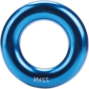 Large O Ring for Climbing Mountaineering Perfect Tension Round Rappel Aluminum Ring