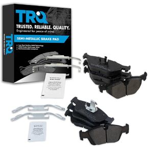 TRQ Brake Pads Compatible with 1988-1999 BMW