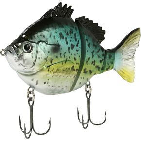 BGS-5-BC Bio Gill Swimbait Slow Sink Black Crappie 5" 1 7/8 oz