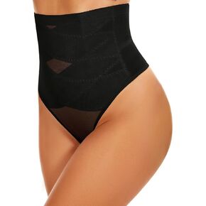 Thong Shapewear Tummy Control Underwear for Women High Waisted Body Shaper Girdle Slimming Panty