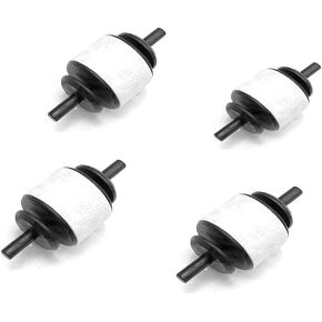 4 pcs Fuser Cleaner Pinch Roller S for Brother HL-3140 HL-3170 HL-L8250 HL-L8260 HL-L8350 HL-L8360 HL-L9200 HL-L9310 MFC-L8600 MFC-L8610 MFC-L8650 MFC-L8850 MFC-L8900 MFC-L9550 MFC-L9570