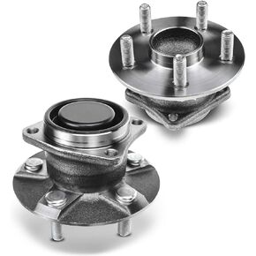 A-Premium 2 x Rear Wheel Bearing and Hub Assembly with 5-Lug Compatible with Toyota Corolla 2003-2008, Matrix 2003-2008, Celica 2000-2005 & Pontiac Vibe 2003-2008, Non-ABS Models
