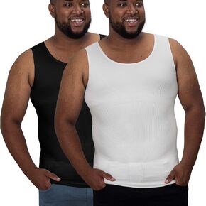QORE LOGIQ Discounted Black and White Compression Shirts for Men When You Purchase Together!!
