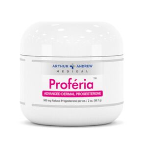 Arthur Andrew Medical, Proferia, Advanced Dermal Progesterone Cream, Hormone Support for Women and Men, Vegan, 2 oz