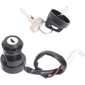 WFLNHB Ignition Switch With Key Replacement for Yamaha Raptor 250 350 660R 700 YFM250R YFM250RW YFM350R YFM660R YFM700R