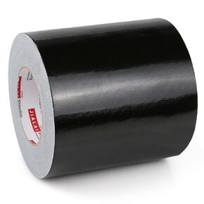 6 inch Black Duct Tape Heavy Duty, 6 inch x 55 yds (164 ft) Wide Duct Tape, Waterproof, UV Resistant for Crafts, Home Improvement, Repairs, & Projects