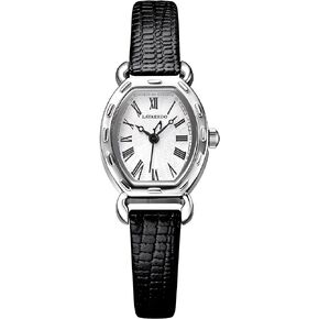 NN BEN NEVIS Watch, Womens Watch Elegant Lychee Leather Strap, Fashion Creative Square Wrist Watch, Analog Watch Birthday/Wedding Gifts for Women/Girls