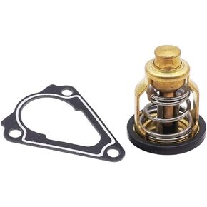 Marine Outboard Thermostat & Cover Gasket 67F-12411-01-00 63P-12414-00-00 Replacement for Yamaha F150 LF150