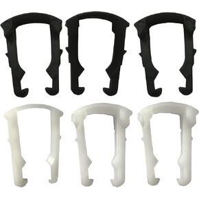 APDTY 911134 Fuel Line Quick Disconnect Retaining Clip Set (3 Each of 5/16" & 3/8")(Fits Select Ford & GM Vehicles Listed In The Compatibility Chart; Replaces 22717568, 2F1Z9A317AA, 2F1Z9A317BA)