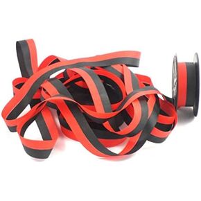 Smith Corona Typewriter Ribbon Black and Red Ink Twin Spool
