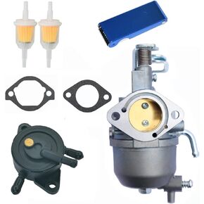 Carburetor For EZGO Kawasaki Engine RXV 2008+ Gas Golf Carts TXT 2010-2015 EZ-GO Valor 2010-2014 with Fuel Pump E-Z-GO Repalce 808656 602061 72873G01