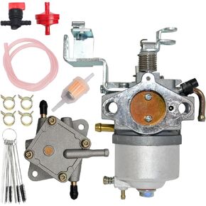 Carb Fit for Yamaha G16 G17 G18 G19 G20 Golf Cart Gas Club Car 4 CYCLE Carburetor 1996 1997 1998 1999 2000 2001 2002 with Fuel Pump