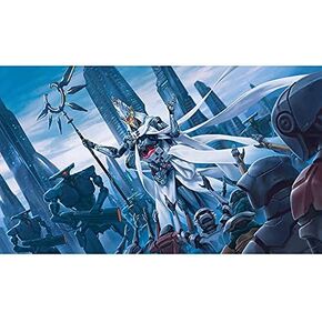 Fantasy North Acheus - Machina Prophet - TCG Playmat and Mouse Pad - 24 x 14 inches