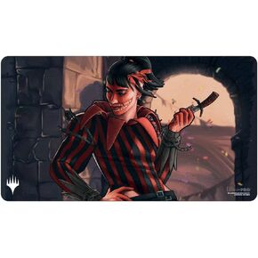 Ultra PRO - MTG Murders at Karlov Manor Playmat Massacre Girl, Prime Killer, Durable Tabletop Professional Card Game Desk Mat Accessories MTG Collector's Item