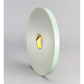 3M Extra-thick Multipurpose Mounting Tape 4008 Off-White, 3/4 in x 7 yd 1/8 in thick