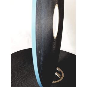 Double Coated Window Glazing Tape, DC-PEF06P, Width 1/16" x Thick 1/4" x 150’ Black