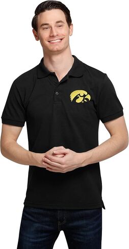 FOCO NCAA College Team Logo Polo Short Sleeve Shirt in Saudi Arabia