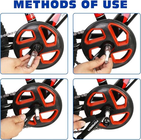 Oumers Bicycle Crank Extractor Bottom Bracket Remover Crank Arm Remover Spanner/Wrench Repair Tools Kit Bike Crank Puller Tool Set Bicycle Crank Removal Tool Set Professional Bicycle Repair Tool Kit in Saudi Arabia