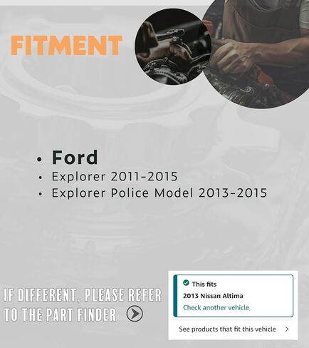 كاميرا احتياطية كاميرا مساعدة للرؤية الخلفية متوافقة مع Ford Explorer 2011 2012 2013 2014 2015 استبدال EB5Z-19G490-A in Kuwait