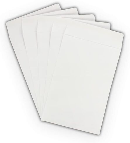 25 EcoSwift 9" x 12", Self-Seal White Paper Envelopes for Mailing Shipping Invitations Catalogs Documents Letters 9x12 in Saudi Arabia