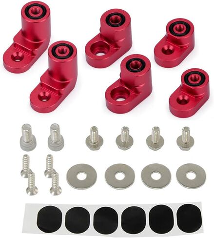 Rear Wing Spoiler Riser Extender Kit Bolt-on Type Compatible with 14-on Ford Fiesta ST Black in Saudi Arabia