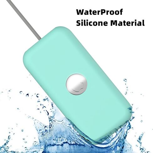 Soft Silicone Case Cover Compatible with Apple Vision Pro Battery Case Apple VR Vision Pro Battery Protective Case Cover Anti-Scratch Fall-Proof Case for Apple Vision Pro Battery Accessories (Black) in Kuwait