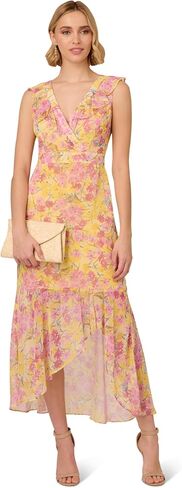 Adrianna Papell Women's Printed Midi Dress in Saudi Arabia