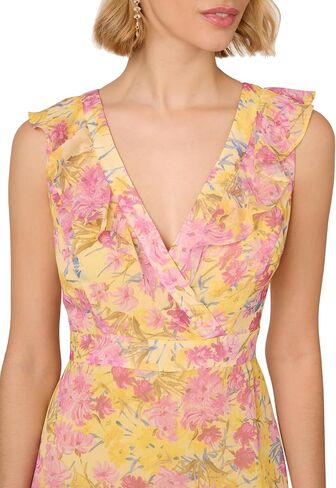 Adrianna Papell Women's Printed Midi Dress in Saudi Arabia