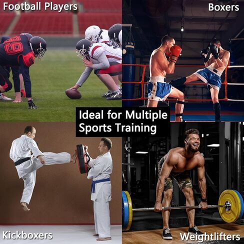 حزام الرقبة لتدريب رفع الأثقال، جهاز تمرين الرقبة مع جهاز بناء رقبة مبطن 5 مم وسلسلة فولاذية شديدة التحمل قابلة للتعديل مقاس 32 بوصة، معدات تدريب الرقبة لنمو العضلات وتدريب القوة in Kuwait