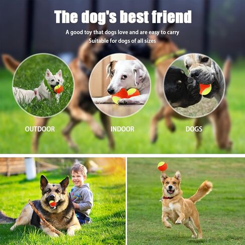 FINGER TEN Kids Tennis Balls for Dogs Youth Beginners Practice Durable Orange Low Compression Stage Pressureless Bulk Training Tool Playing with Pet in Saudi Arabia