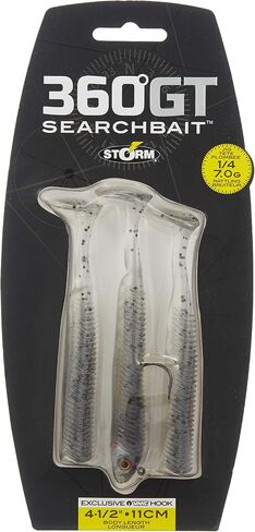 Storm 360GT Searchbait Minnow 4.5"- 1/4 oz Smokin' Ghost in Saudi Arabia