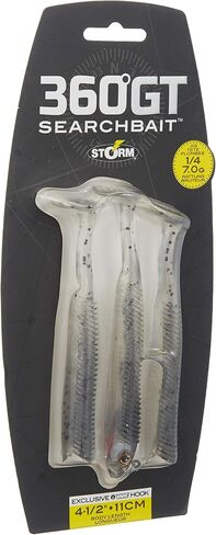 Storm 360GT Searchbait Minnow 4.5"- 1/4 oz Smokin' Ghost in Saudi Arabia