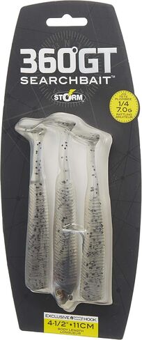 Storm 360GT Searchbait Minnow 4.5"- 1/4 oz Smokin' Ghost in Saudi Arabia