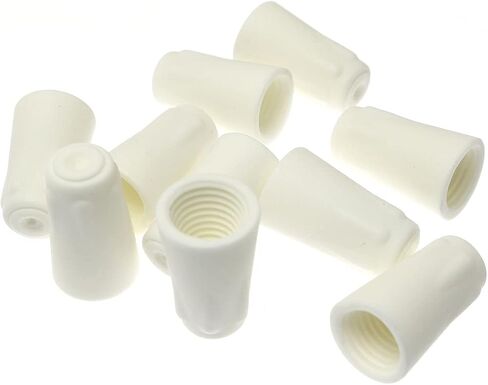 10Pcs Ceramic Wire Connector, Small Size 22-14 AWG, 600V High Heat Ceramic Twist Caps, Small in Saudi Arabia
