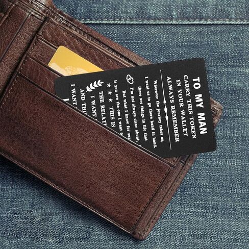 I Love You Cards Romantic - Why I Love You Engraved Black Aluminum, Unique Keepsake, Christmas Valentines Presents in Saudi Arabia