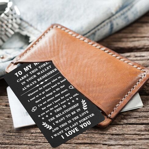 I Love You Cards Romantic - Why I Love You Engraved Black Aluminum, Unique Keepsake, Christmas Valentines Presents in Saudi Arabia