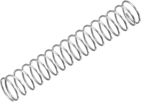 uxcell Compression Spring,304 Stainless Steel,4mm OD,0.3mm Wire Size, 12mm Compressed Length,20mm Free Length,2N Load Capacity for Home Projects, Silver Tone, 15pcs in Saudi Arabia