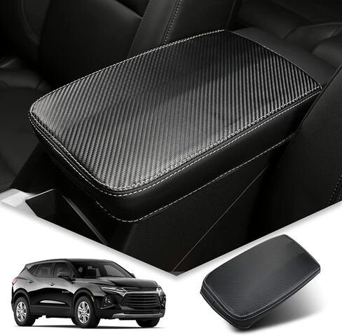2023 2024 غطاء مسند ذراع Chevy Blazer لعام 2019-2023 2024 غطاء مسند ذراع وحدة التحكم المركزية Chevy Blazer، 2023 Chevy Blazer Auto Arm Rest Pad غطاء صندوق المقعد، 2023 Blazer غطاء مسند ذراع السيارة الملحقات in Kuwait