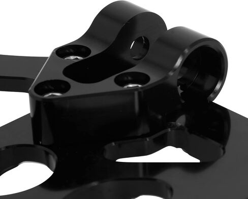 YHMTIVTU CNC أوتاد قدم واسعة للسائق على الطرق الوعرة Footpegs Chopper Bobber Style Footpegs دواسة أرضية متوافقة مع Harley Touring Road Glide Softail Fatboy Dyna in Kuwait