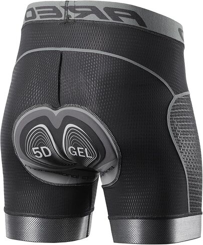 LIXADA Men Cycling Shorts 5D Padded MTB Bicycle Bike Underwear Shorts Breathable Riding Shorts Mountain Cycling Shorts in Saudi Arabia