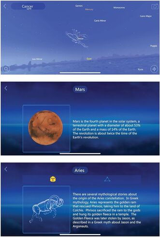 تلسكوب منكسر فلكي من ناشيونال جيوغرافيك 50 ملم مع بصريات مطلية بالكامل، حامل ثلاثي القوائم قابل للتعديل وتطبيق علم الفلك لعلماء الفلك الشباب ومراقبي السماء البالغين in Kuwait