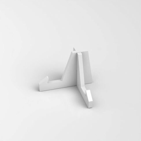 2pcs Acrylic Business Card Holders Splicing Business Card Holder Acrylic Business Card Display Stand Desktop Card Display Acrylic Name Card Holders Name Card Stand Business Card Rack, White in Saudi Arabia