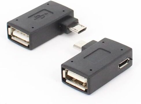 OTG Adapter Replacement for Fire Stick 4K Max Compatible with Firestick USB Adapter, Compatible with Samsung Galaxy Tab 3 External Storage OTG Replacement for Fire TV Stick Memory Expander - 2 Pack in Saudi Arabia