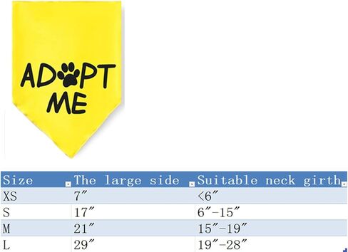 4 Pack Adopt Me Dog Bandana Large in Saudi Arabia