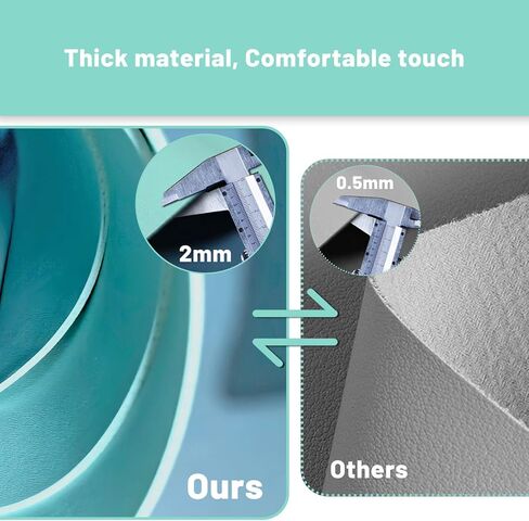 قطعتان من سجادة الحرف الجلدية المصنوعة من السيليكون الكبيرة جدًا، 27.5 بوصة × 15.7 بوصة، سجادات صب المجوهرات مزدوجة الجوانب، ورقة سيليكون غير لاصقة مقاومة للحرارة لصب الراتنج، الرسم الفني، راتنجات الإيبوكسي in Kuwait