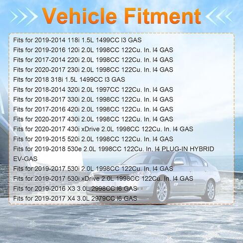 وحدة إدارة حرارة ترموستات المحرك 11537644811 مناسبة لـ 118i، 120i، 220i، 318i، 420i، 430i، 520i، 530i، X3، X4 2020-2014 استبدل OE 11537644811 in Kuwait