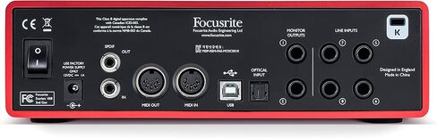 واجهة صوت USB من Focusrite Scarlett 18i8 (الجيل الثاني) مع أدوات احترافية | أولاً in Kuwait